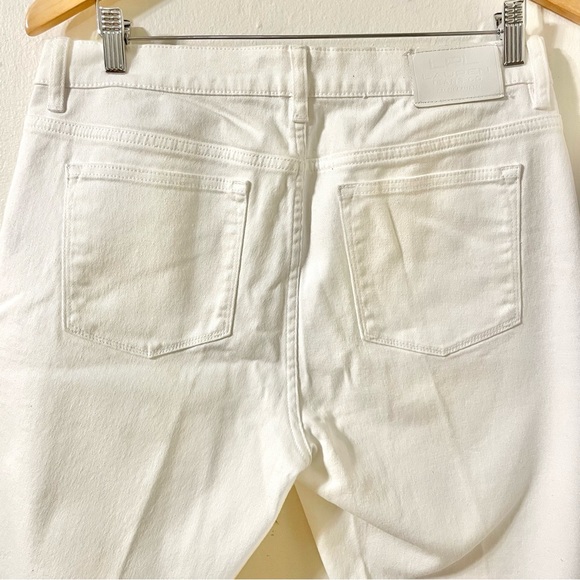 Lauren Ralph Lauren Classic Straight Leg Denim Jeans, White sz 12P - Picture 3 of 8
